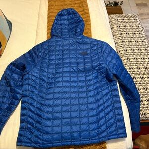 Blue - Men’s Northface Puffer Coat - XL